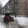 10.02.2020 г. мы начали борьбу со снегом.